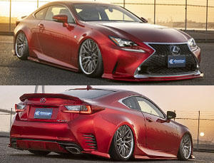 Kuhl Kruise Kr Rcrr Aero Spoiler Lip Kit Frp Body Kits For Lexus Rc