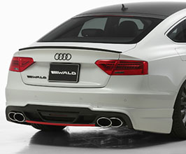 WALD Sports Line Rear Skirt Half Spoiler (FRP), Body Kit Pieces for Audi A5  B8