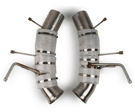 FABSPEED Exhaust Valve Delete Pipes (Stainless) for Ferrari 296 GTB / GTS