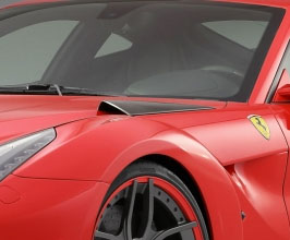 Novitec Aero Front Lip Spoiler Attachments (Carbon Fiber), Body Kit Pieces  for Ferrari F12