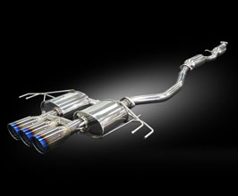 Kakimoto Racing Class KR Exhaust System with Triple Tips (Stainless) for Honda Civic Type-R FL5 K20C