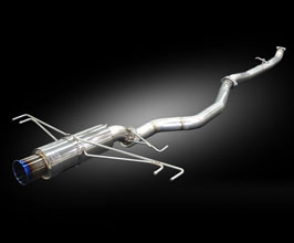 Kakimoto Racing GT1.0Z Racing Exhaust System with Single Tip (Stainless) for Honda Civic Type-R FL5