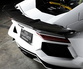 Pro Composite Rear Vented Spoiler with Wing - Type 1 Low | Spoilers for Lamborghini  Aventador | TOP END Motorsports