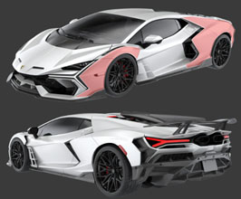1016 Industries Vision Aero Wide Body Lip Kit for Lamborghini Revuelto