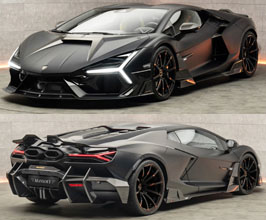 MANSORY Initiate Aero Spoiler Lip Kit (Dry Carbon Fiber) for Lamborghini Revuelto