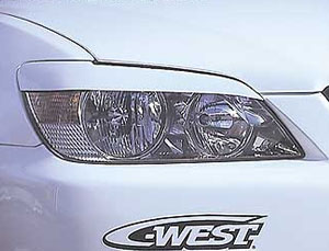 C-West Headlight Eyelids (FRP) | Accessories for Lexus IS 1 | TOP 