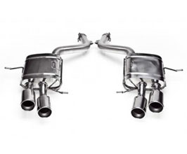 Tubi Style Exhaust System with Quad Tips (Stainless) for Maserati GranTurismo M145