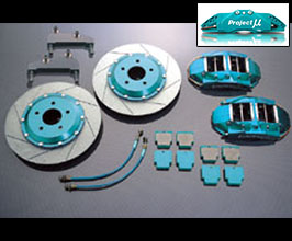 Project Mu FS6 Forged Sports Caliper Brake Kit - Front 6POT 345mm for Mitsubishi Lancer Evo X