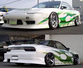 URAS Type-4 Aero Body Kit (FRP) | Body Kits for Nissan Silvia S13