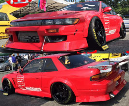 URAS Type-4 Aero Body Kit (FRP) | Body Kits for Nissan Silvia S13 | TOP ...