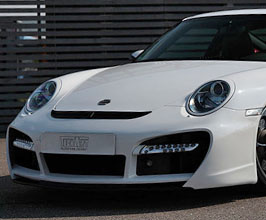 TechArt Aerodynamic Front Bumper II with Daytime Running Lights for Porsche 997.1 Carrera (Incl S / 4 / 4S)