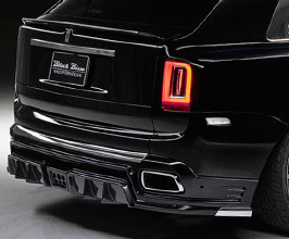WALD Sports Line Black Bison Edition Aero Rear Half Spoiler Diffuser (ABS)  for Rolls-Royce Cullinan 2019-2023