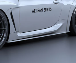 Artisan Spirits Sports Line Black Label Side Under Spoilers Body Kit Pieces For Subaru Zn