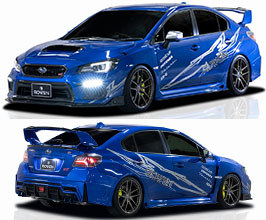 Rowen Premium Edition Spoiler Lip Kit Frp Body Kits For Subaru Wrx Va Top End Motorsports