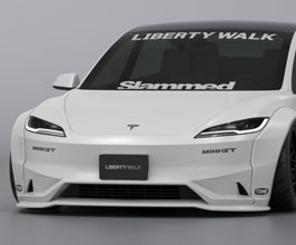 Liberty Walk LB Front Half Spoiler (FRP) for Tesla Model 3