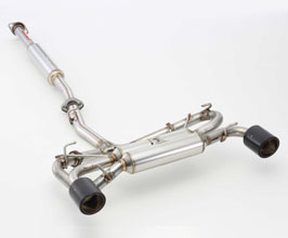 FujitSubo Authorize RM Exhaust System with Carbon Tips (Stainless