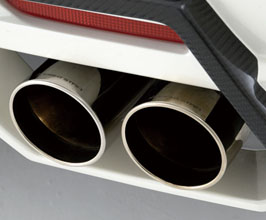 Double Eight Eight Star Exhaust System with Quad Tips - Silent Version (Stainless) for Toyota Land Cruiser