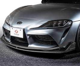 KSPEC Japan SilkBlaze Sports Aero Front Lip Spoiler - Version 3 (Dry Carbon Fiber) for Toyota GR Supra A90